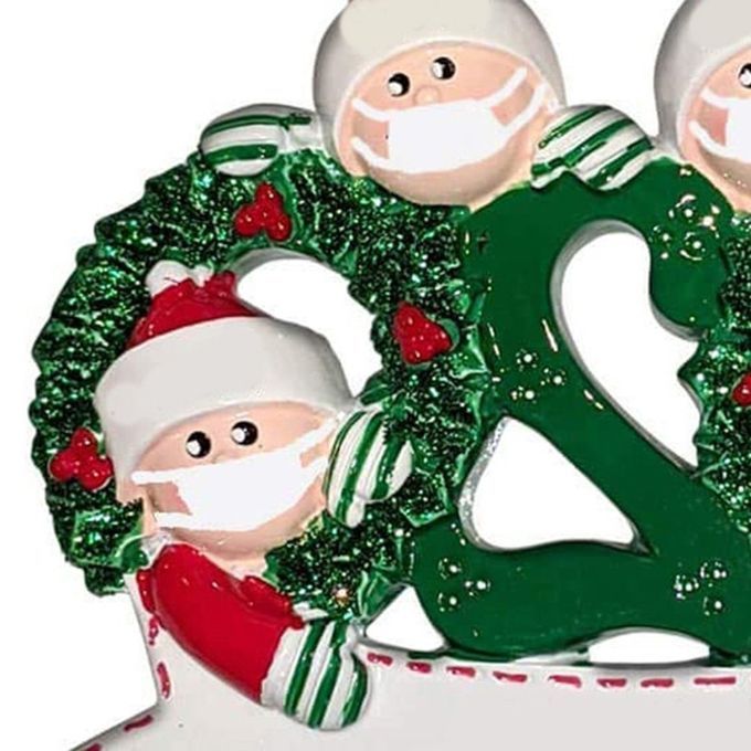 Hristmas Ornaments DIY Name Greetings  Hristmas Birthdays Party De Oration-multi Olor-5 People