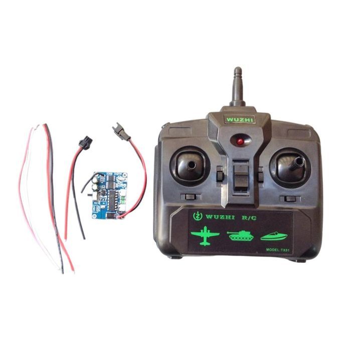 RC 2.4G 4CH Remote Controller Radio Transmitter Upgrade Parts Black