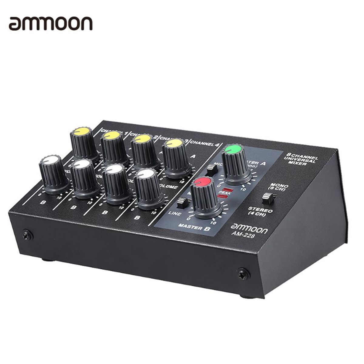 Am-228 Ultra-Compact Low Noise 8 Channels Metal Mono