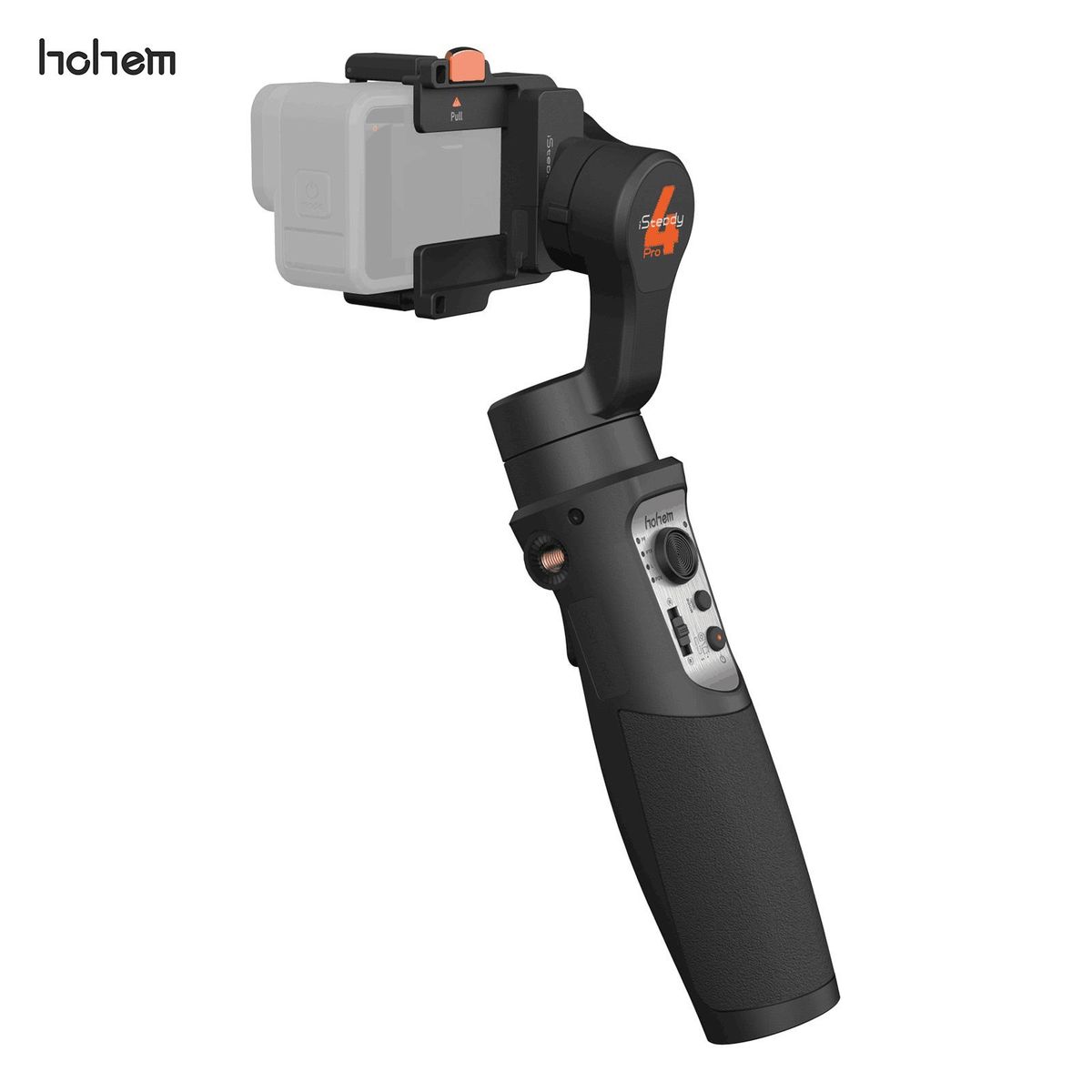 hohem iSteady Pro 4 3-Axis Handheld Sports Camera Gimbal Stabilizer Wireless Control Splash Proof Stabilizer Replacement for GoPro 11 10 9 8 7 6 5 4 3 OSMO Action Insta360 One R