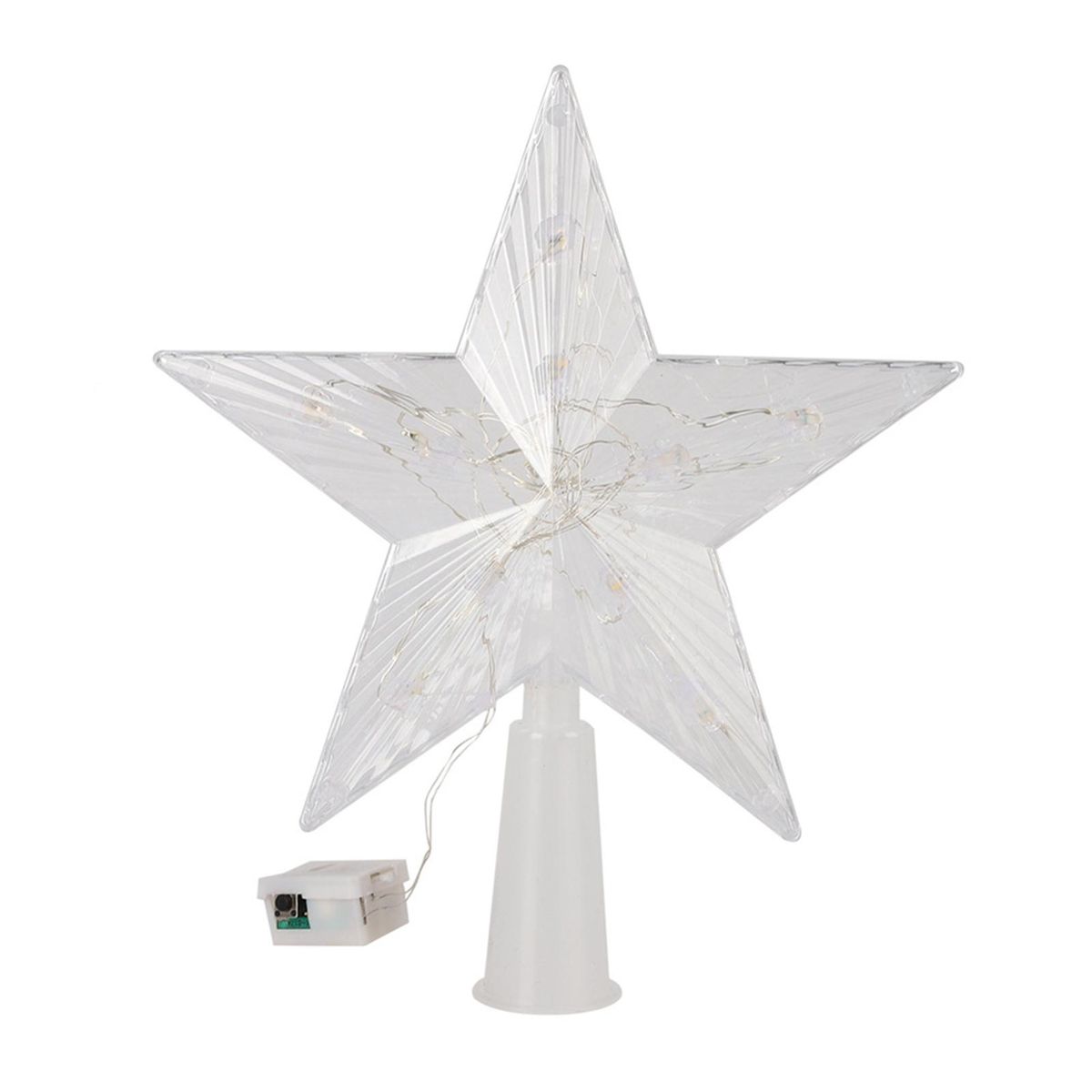 Christmas Decoration Star Ornament Sparkling Starlight for Home