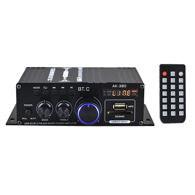 AK380 400W + 400W Audio Power Amplifier Speaker Amp For Car AK380 800W