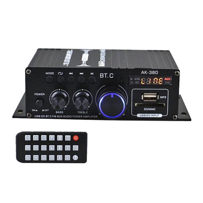 AK380 400W + 400W Audio Power Amplifier Speaker Amp For Car AK380 800W