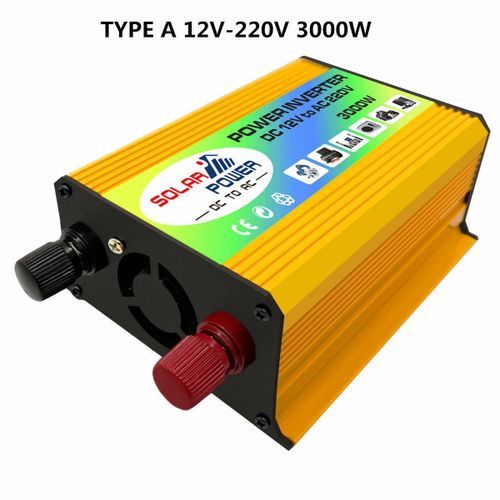 DC 12V To AC 220V Car Power Inverter 3000W Rated Power 300W