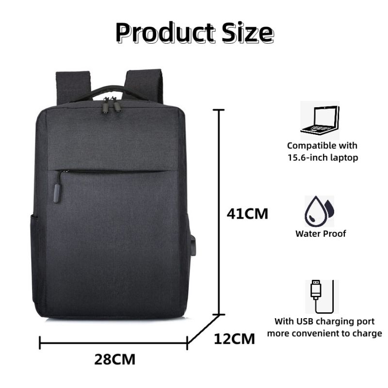 Backpack Laptop Bag Travelling Bag Large Capacity Men Bag