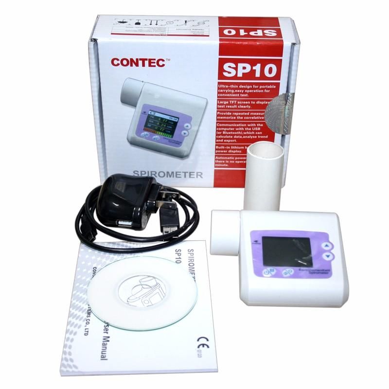 Rometer SP10 CONTEC Digital Lung Volume Device FVC PEF FEV1