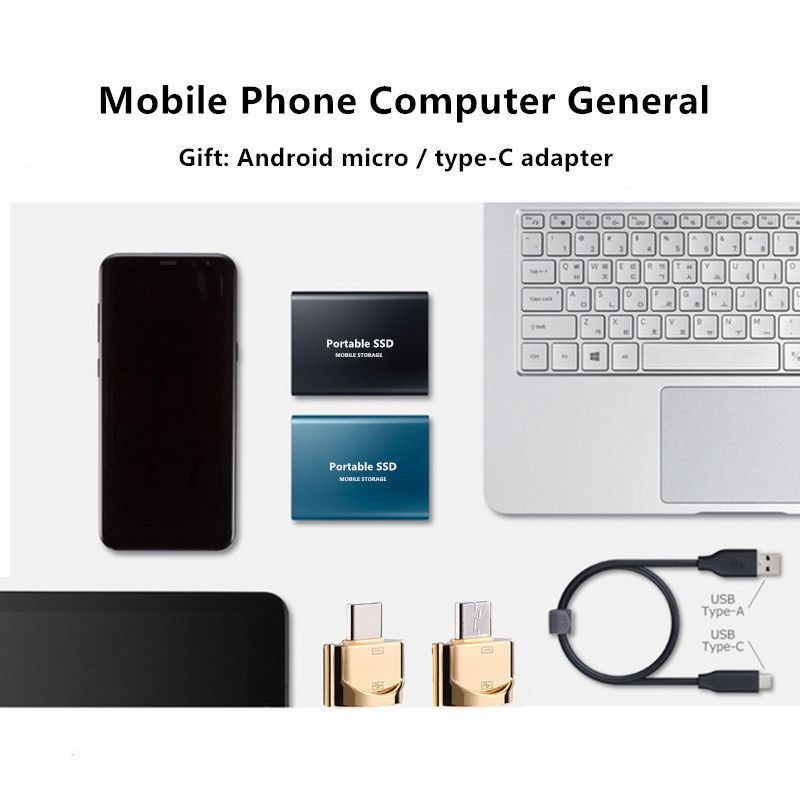 External hard drive USB 3.0, SSD, hard drive solid state