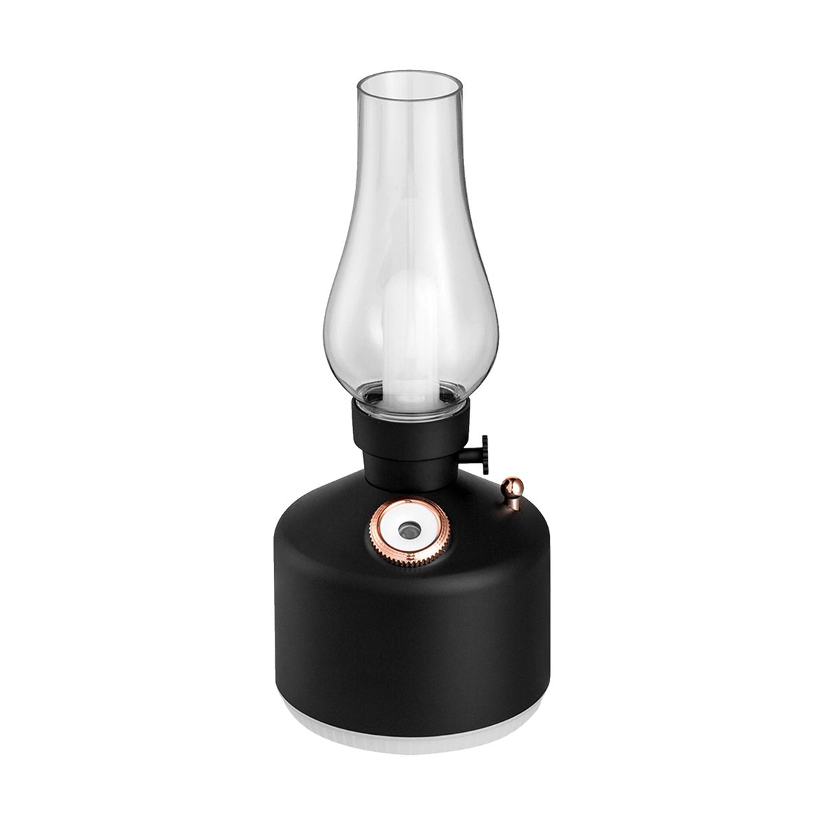 280mL Kerosene Lamp Shaped Humidifier Diffuser With 7-color
