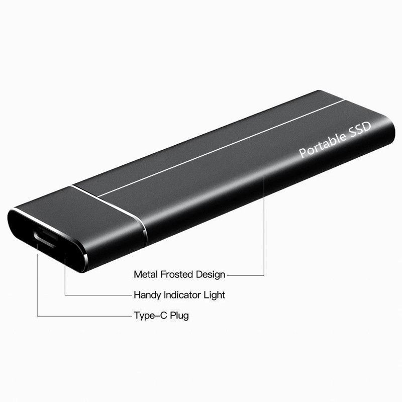 Original SSD Portable Hard Disk 4TB, HD, External
