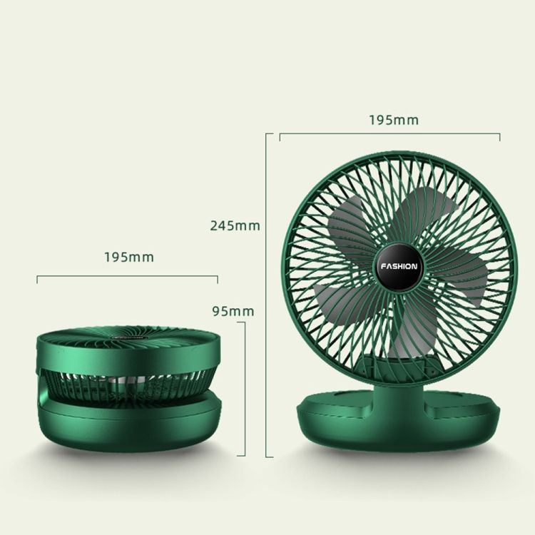 Folding Office Desktop Portable Small Fan, Size: 8 Inch