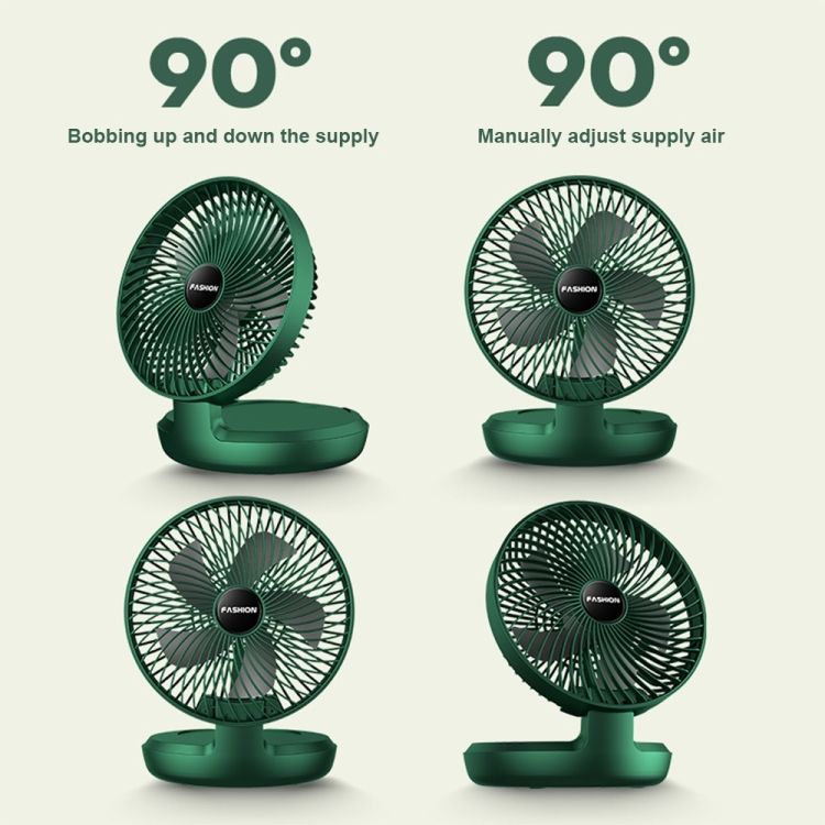 Folding Office Desktop Portable Small Fan, Size: 8 Inch