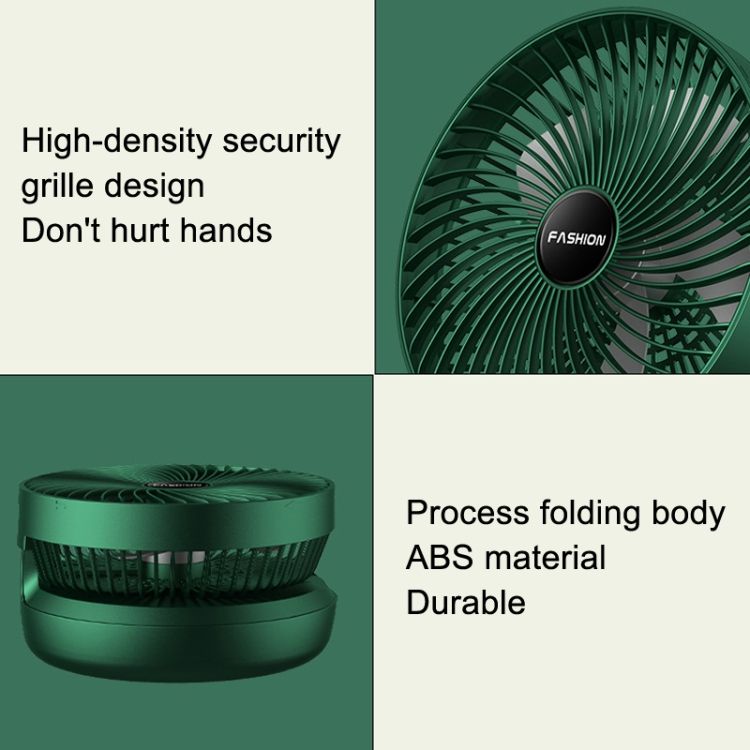 Folding Office Desktop Portable Small Fan, Size: 8 Inch