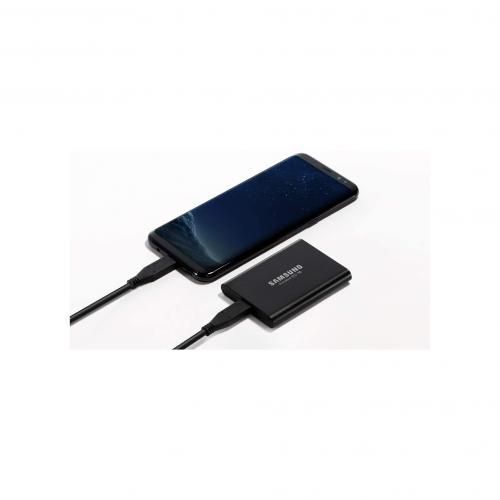 Portable T5 1 TB External SSD Hard Drive USB-C™ USB 3.2 (Gen 2) - Jet Black