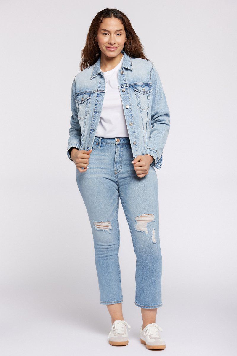Highline Denim Jacket- Sonic