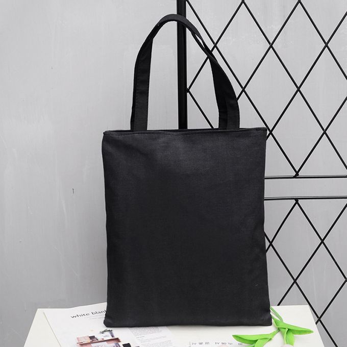 Ladies Canvas Tote Bag Cotton Cloth Shoulder Shopping Bags