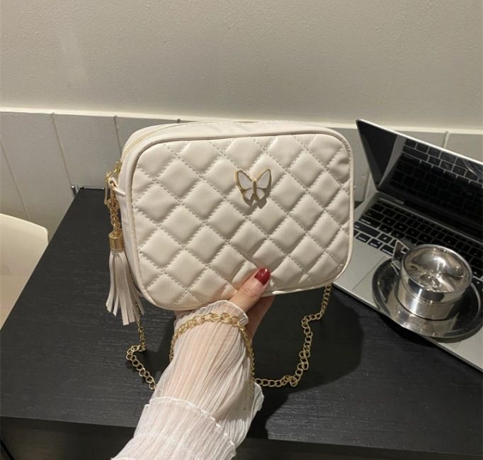 Her Excellency  Cute Ladies Bag In Brownish White