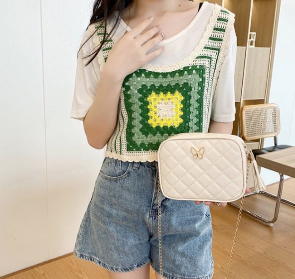 Her Excellency  Cute Ladies Bag In Brownish White
