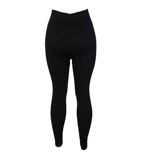 Pure Cotton Leggins- Black