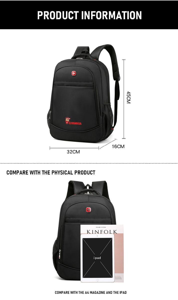 Black Business Backpack