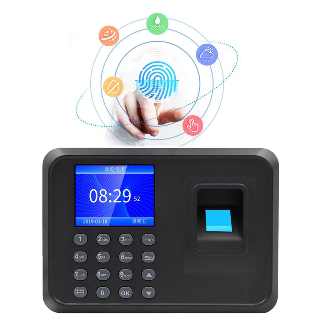 Biometric Fingerprint  Attendance Machine Employee Time Clock Tools