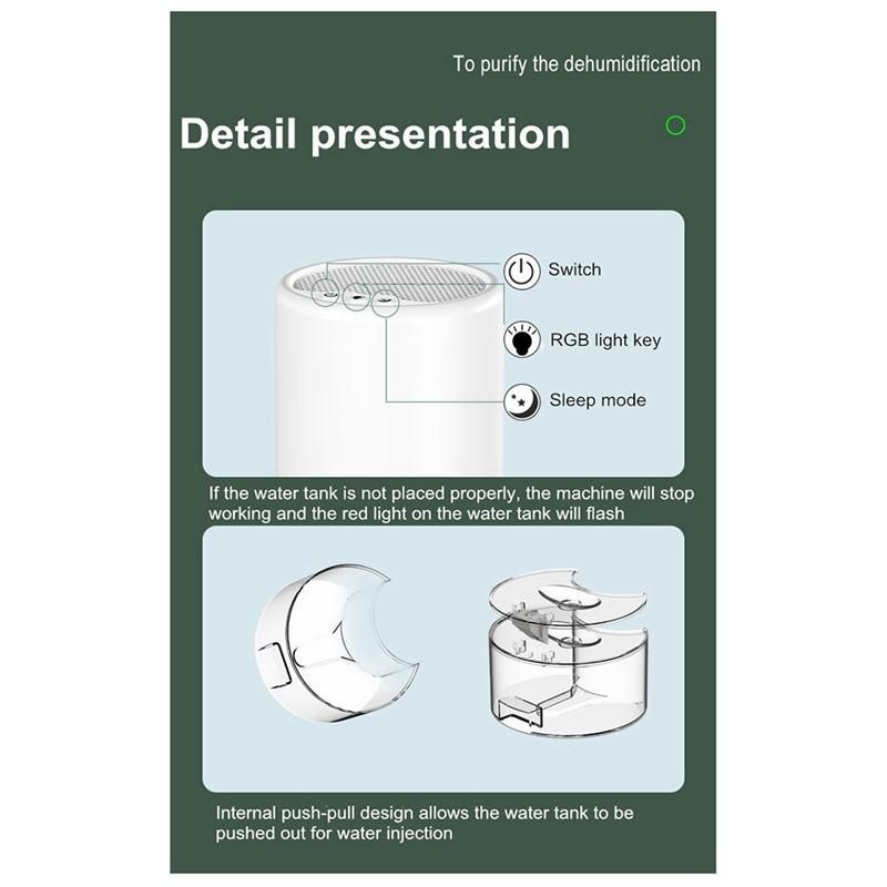 Dehumidifier Household Bedroom Dryer Small Silent
