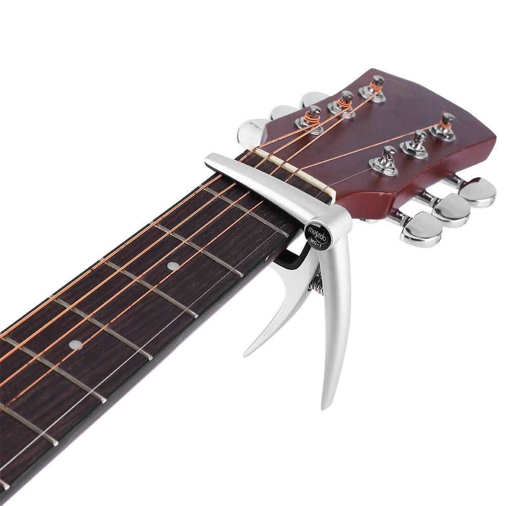 Guitar Metal Guitar Clamp Capo For Folk And Electric Guitars Accessory Portable Guitar Parts Accessories