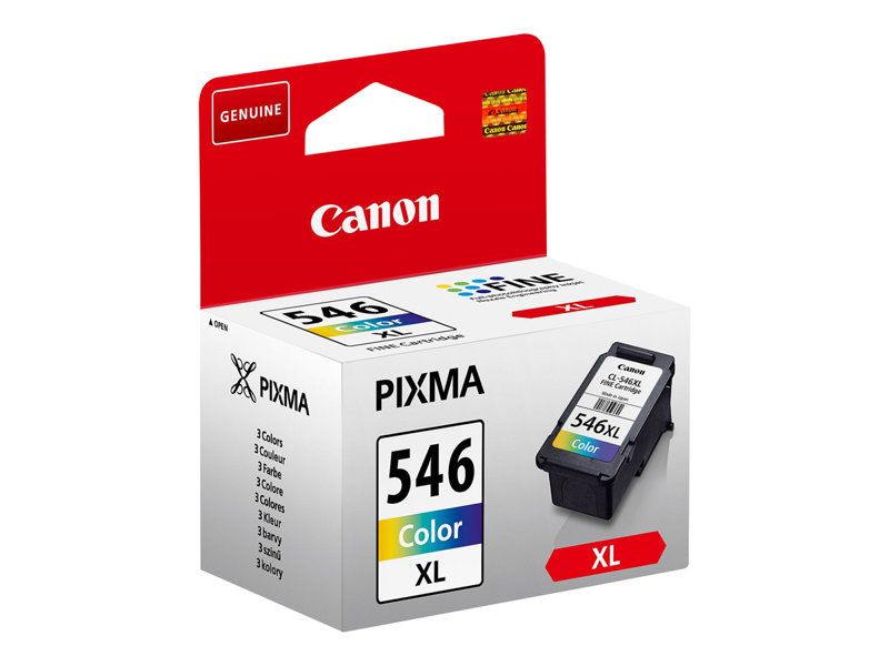 Genuine Original Canon PG-546XL Ink Cartridge- Color XL 13ml