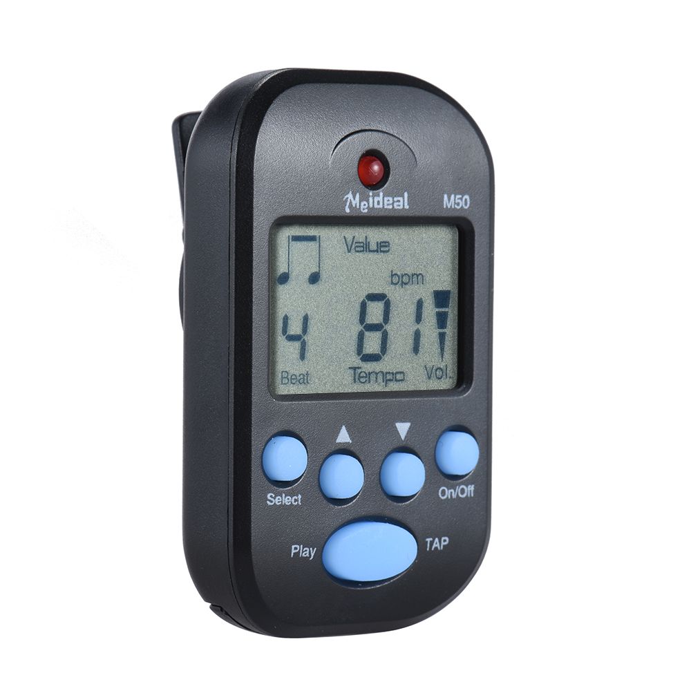 Professional Clip On Digital Beat Tempo Metronome LCD