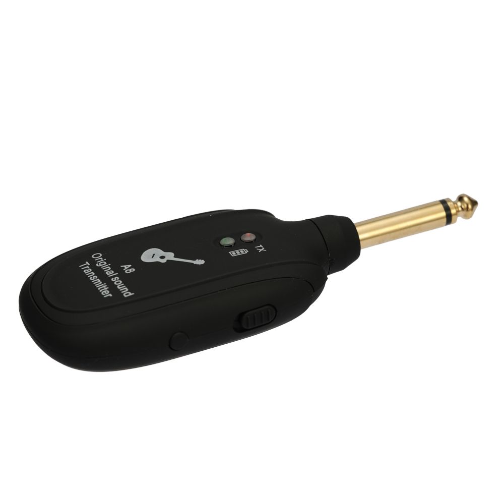 A8 UHF Wireless Guitar Transmitter Receiver Set 730mhz 50M