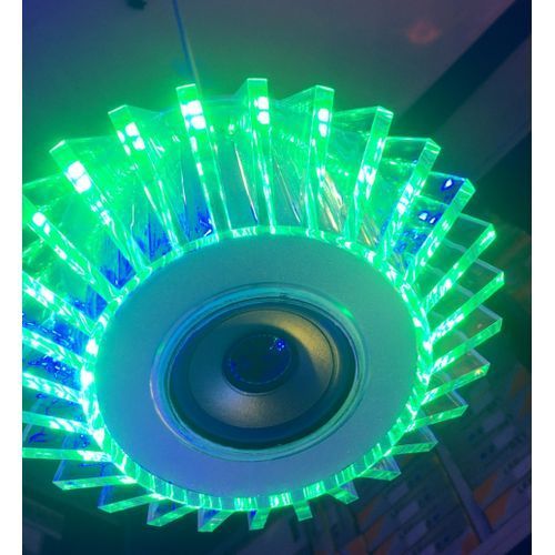 LED 24w Crystal Light With Bluetooth Mp3 Speaker