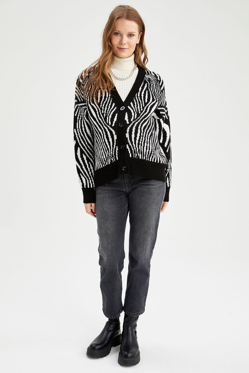 Woman - Relax Fit Tricot Maternity Tops - Black