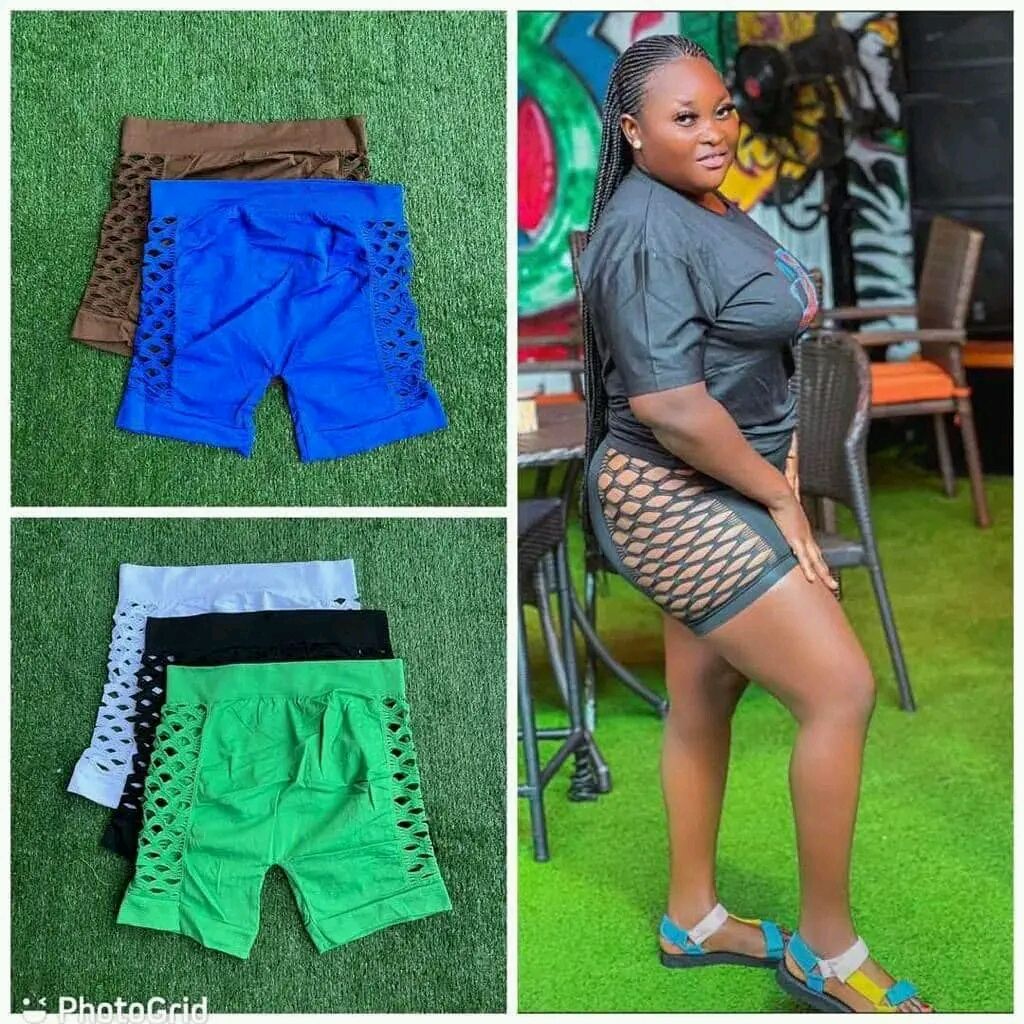 6pcs Biker Short Tight (stretch To Fit)
