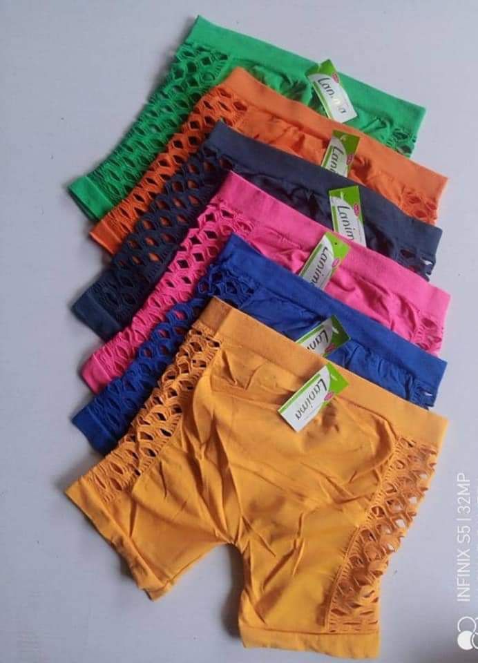 6pcs Biker Short Tight (stretch To Fit)