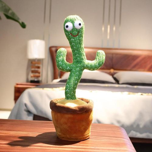 Toys Electronic Cactus Plush Toy  Dancing Singing