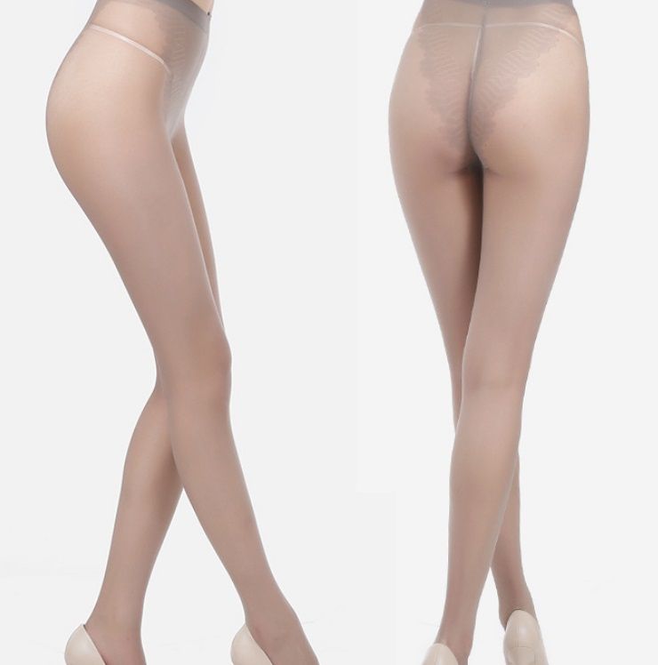 Classy Ladies Transparent Pantyhose Pop Socks Leggings - 2PCS