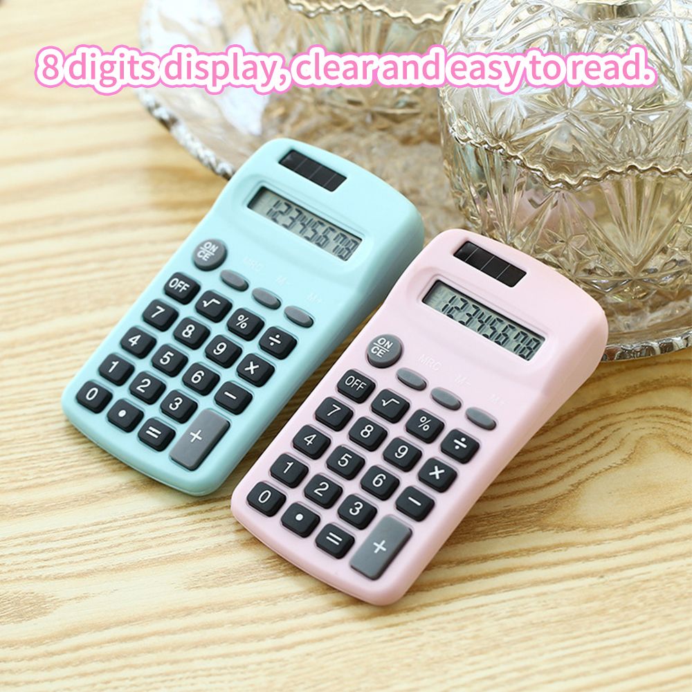 Mini Cute Calculator 8 Digits Display