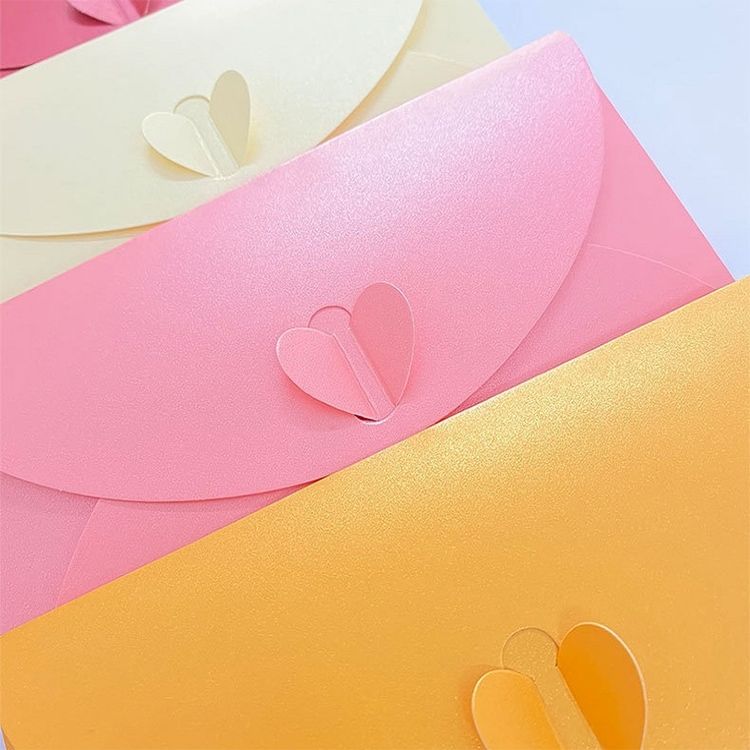 Paper Hot Stamping Envelope Invitation Letter