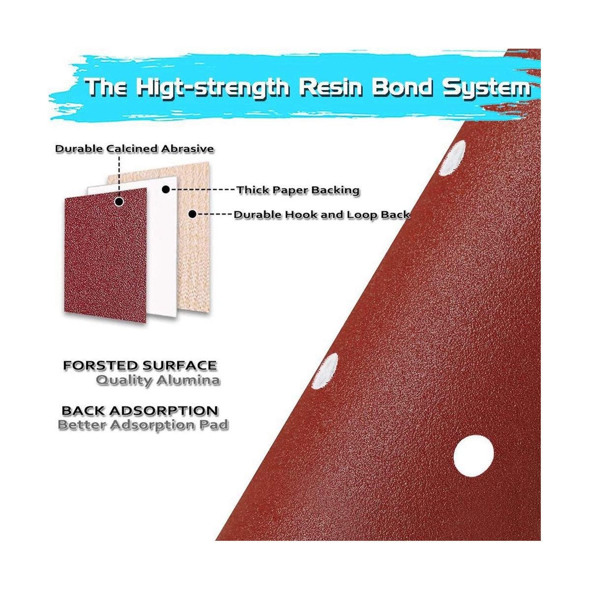 60Pcs Sander Pads, 10 x 40/60/80/120/180/240 Mouse Sander Pads Mixed, Mouse Sanding Pads
