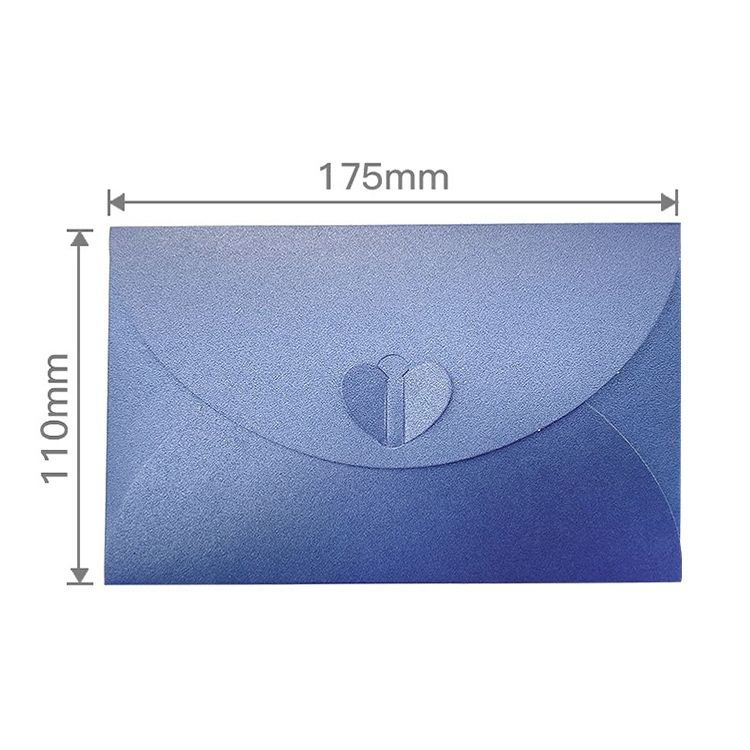 50PCS Paper Hot Stamping Envelope Invitation Lett