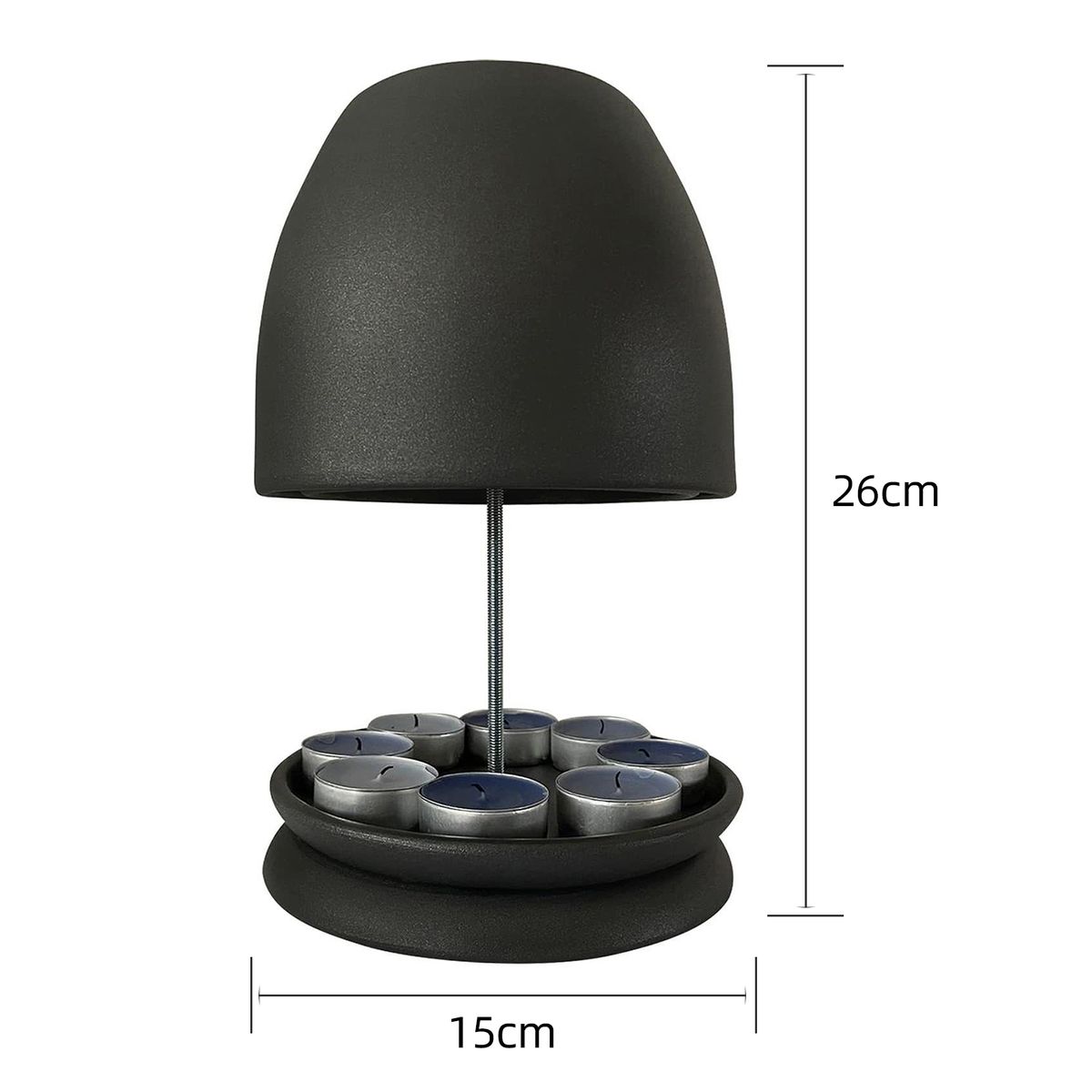 The Light Oven Radiator Double Walled For Heating Tea Light