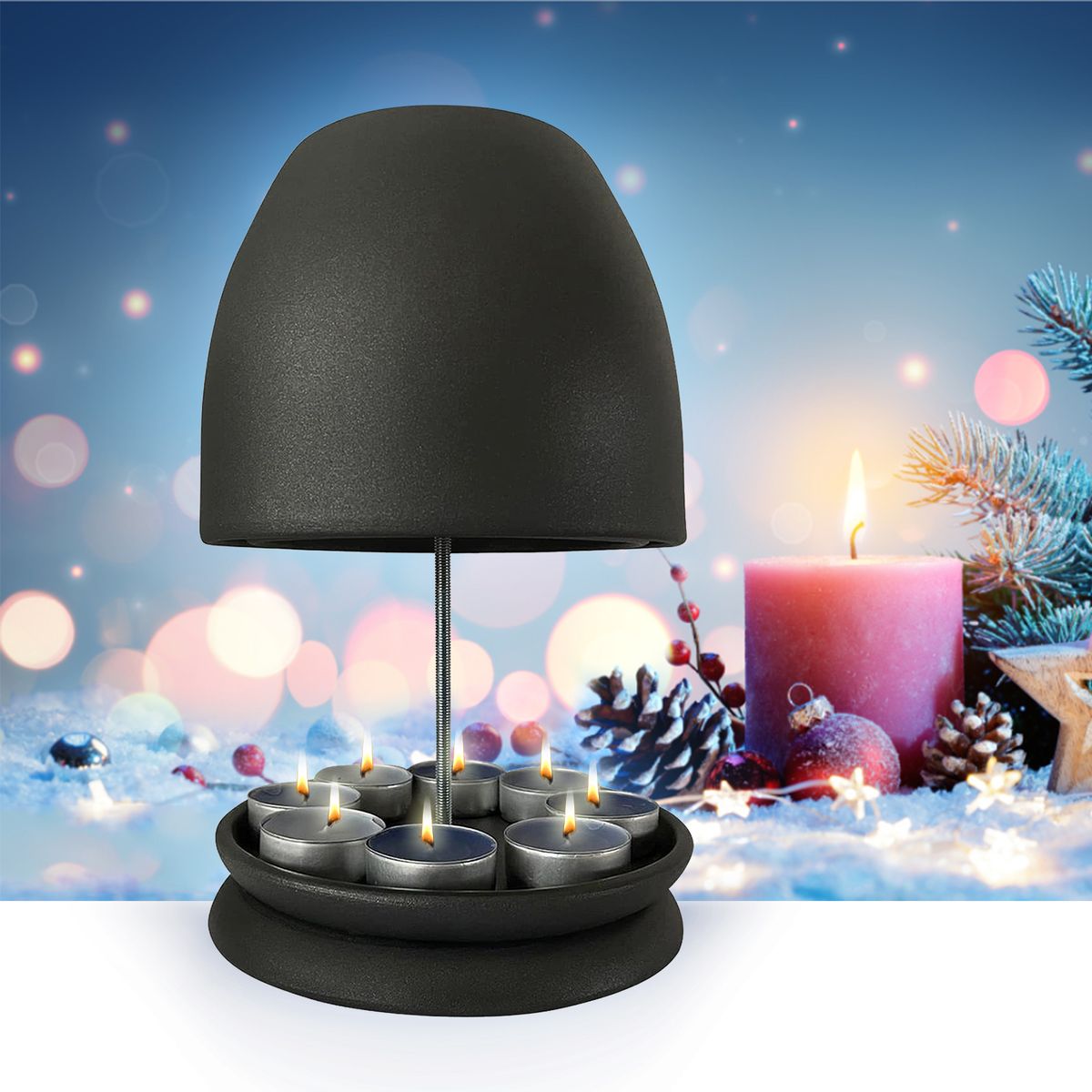 The Light Oven Radiator Double Walled For Heating Tea Light