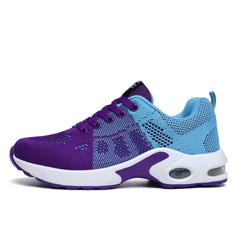 2022 Womens Air Cushion Shoes Running Sneakers - Purple