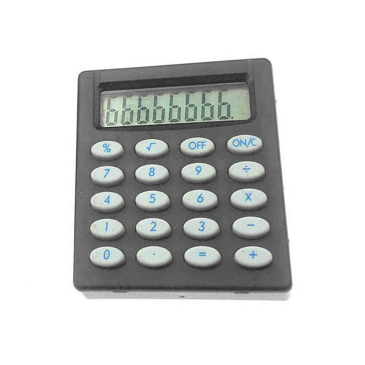 Mini Calculator LCD Display Pocket Calculator Black