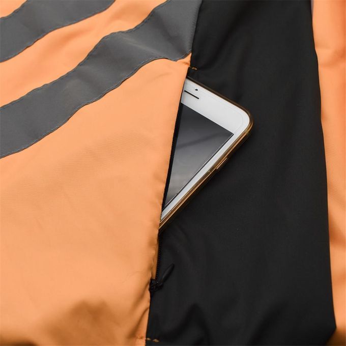 High Vis Cycling Jackets Lightweight Coat & Reflective Strip XXXL