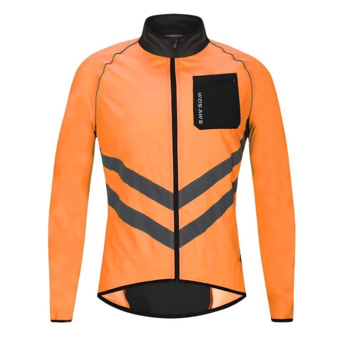 High Vis Cycling Jackets Lightweight Coat & Reflective Strip XXXL