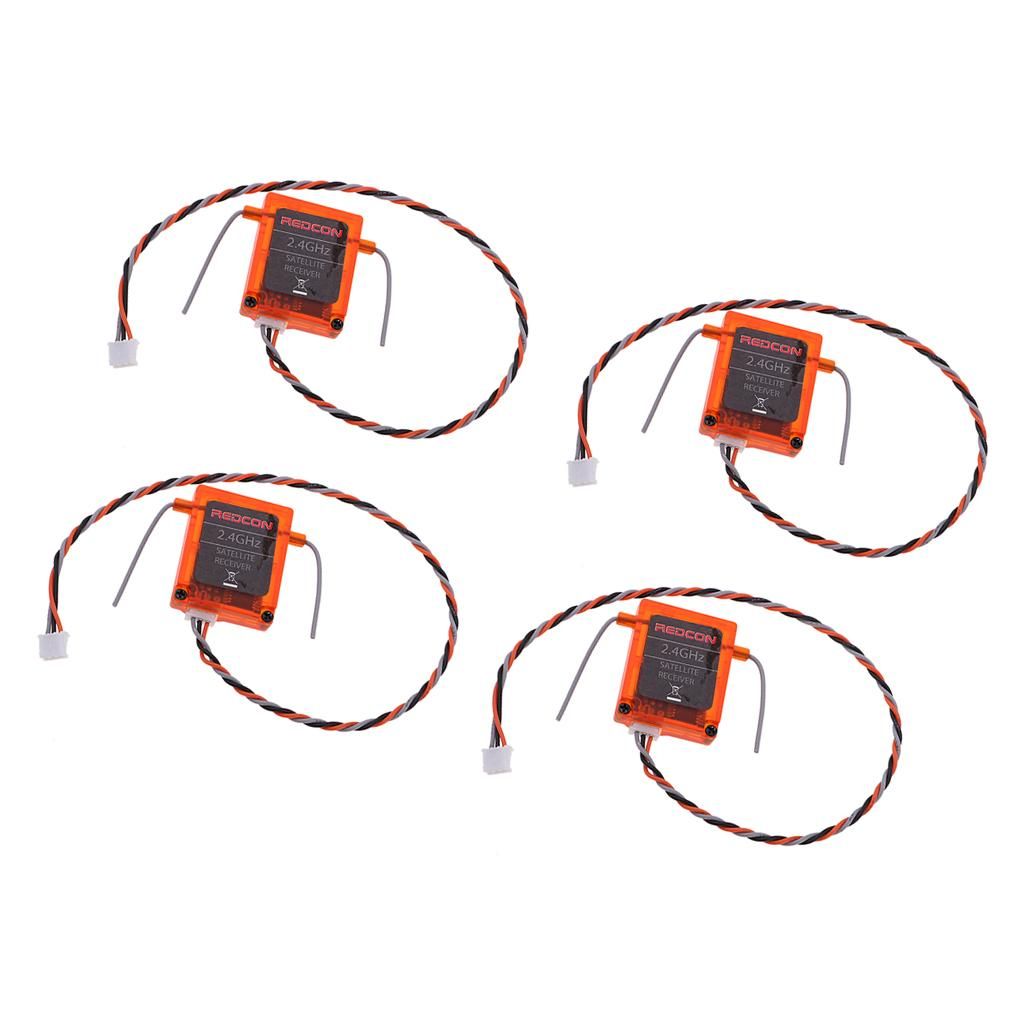 4x  JR  DSM2 / DSMX  Receiver  RC Transmitter