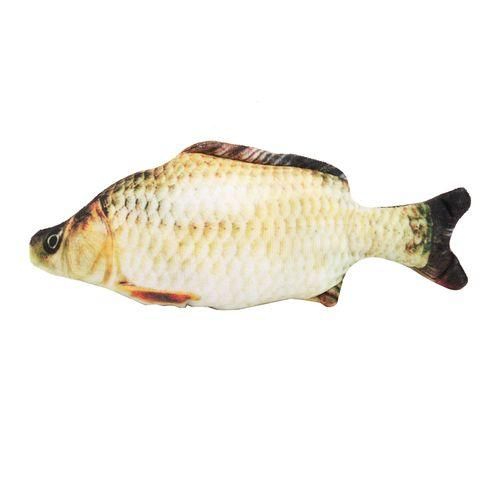 Pet Cat Toys Cute Fish Shape Chewing Toy Simulation Stuffed
