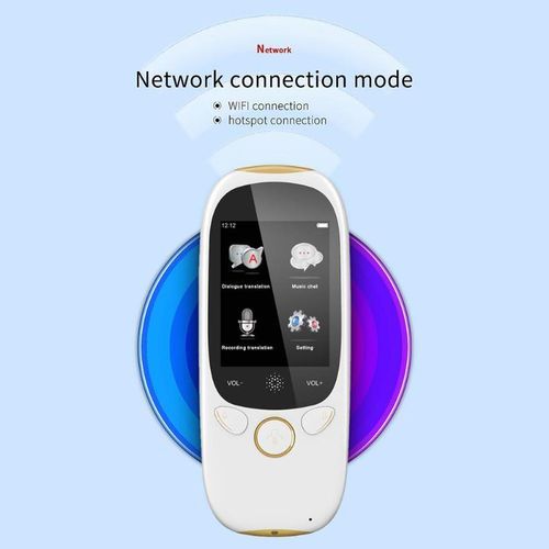 K1 Portable 45 Languages Smart Voice Translator WIFI Hotspot Two-way Translation Machine Real-time Recording Translation  ASQOA