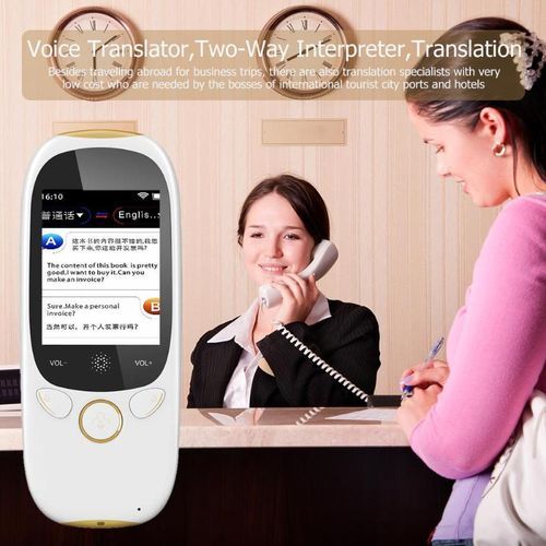 K1 Portable 45 Languages Smart Voice Translator WIFI Hotspot Two-way Translation Machine Real-time Recording Translation  ASQOA
