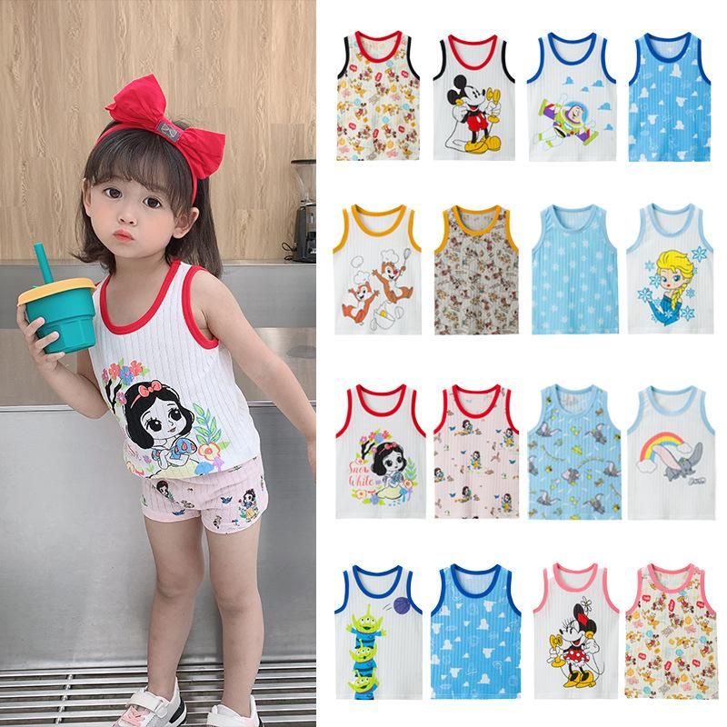 Summer Pure Cotton Children's Breathing Cotton Children's Clothing Baby Sleeveless Boys' T